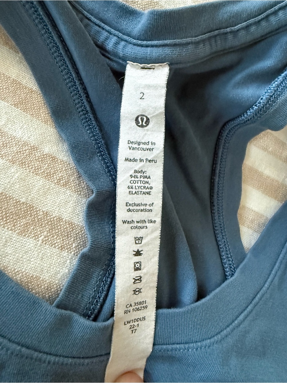 Lululemon Racerback Tank Top - Picture 2 of 4